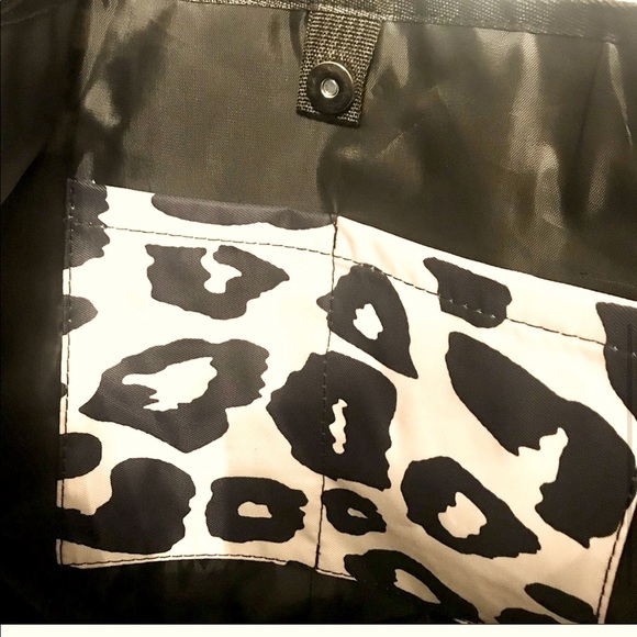 LARGE LEOPARD PRINT TOTE BAG - Picture 4 of 4